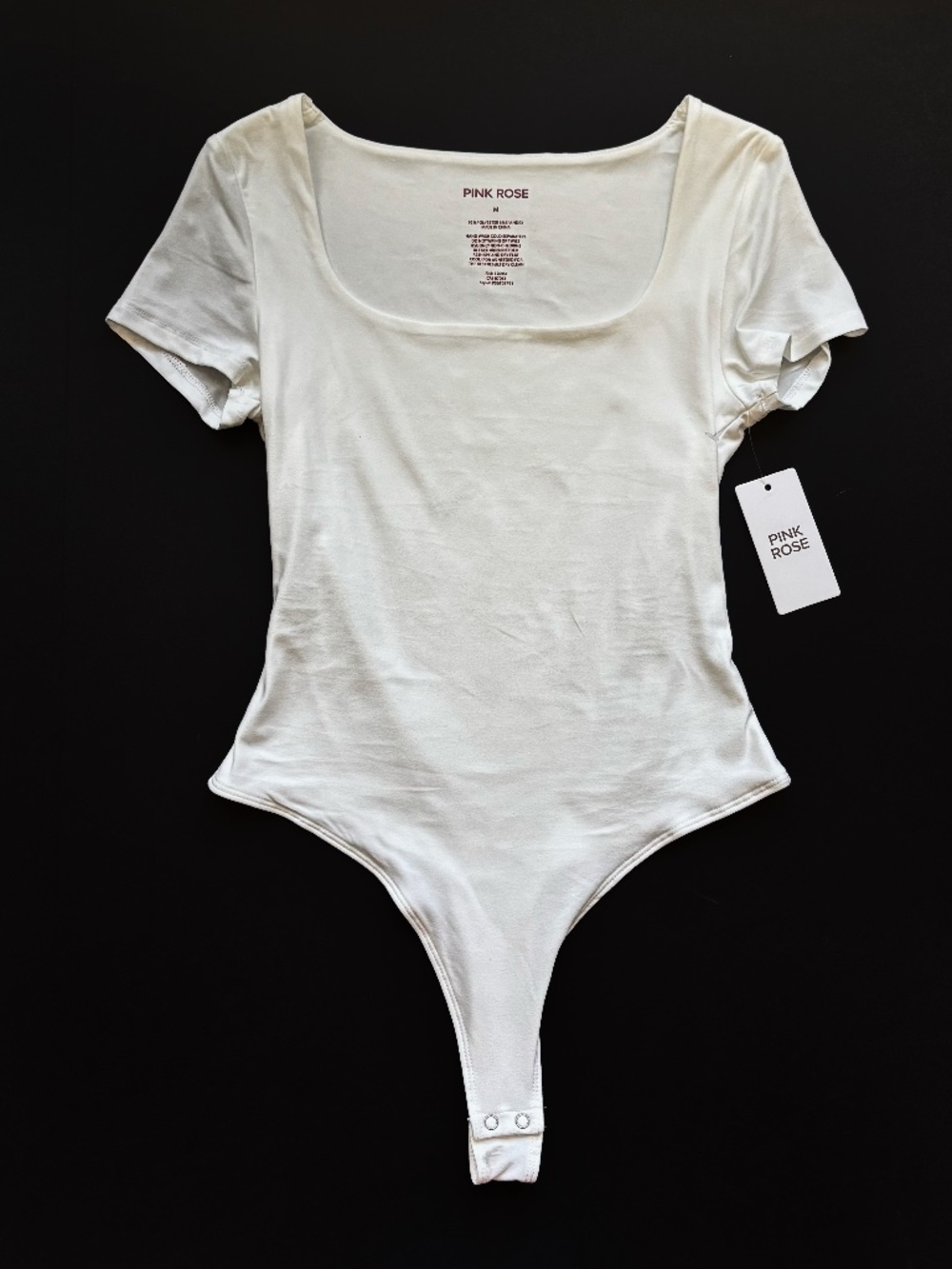 NWT White Bodysuit